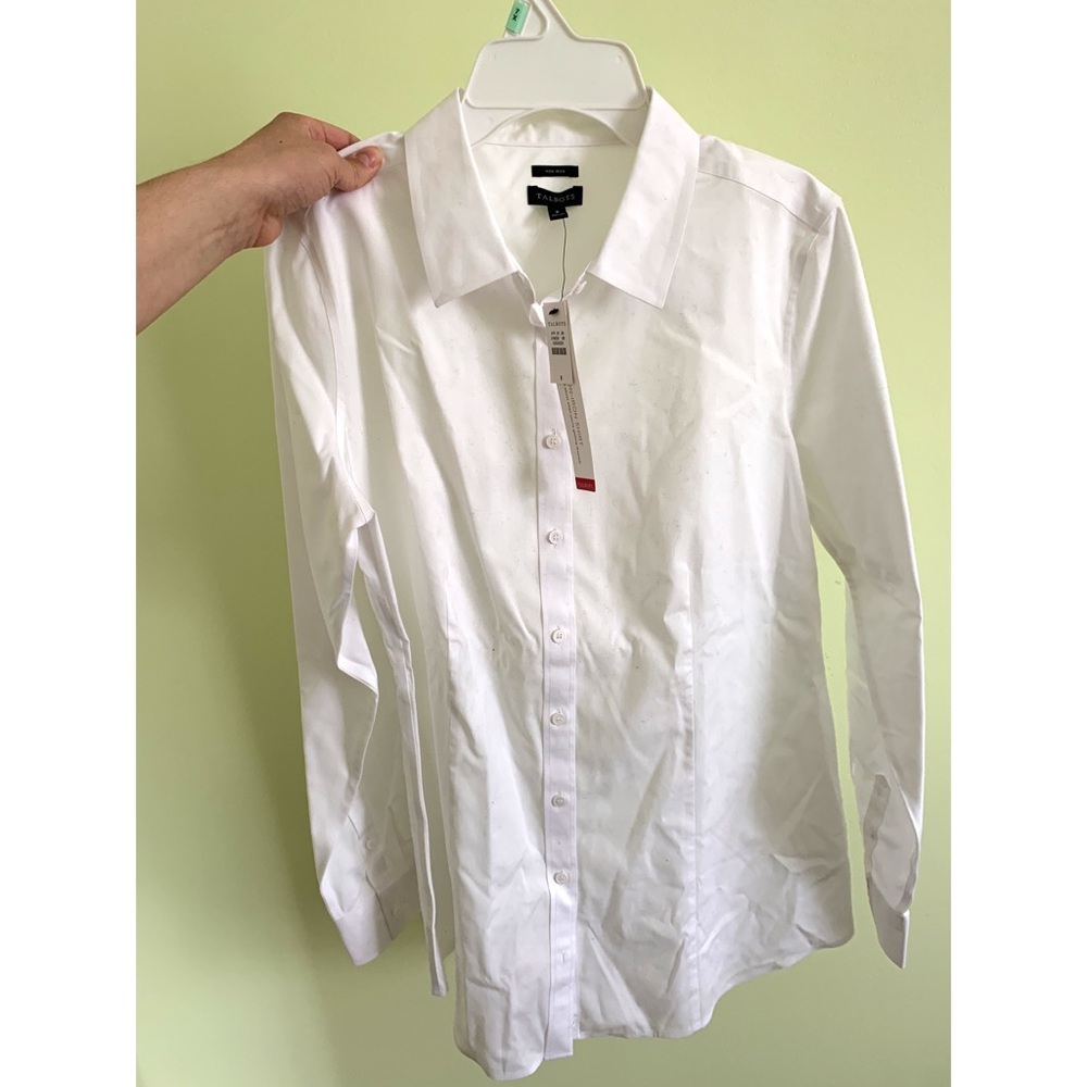 NWT Talbots Perfect White Shirt👌